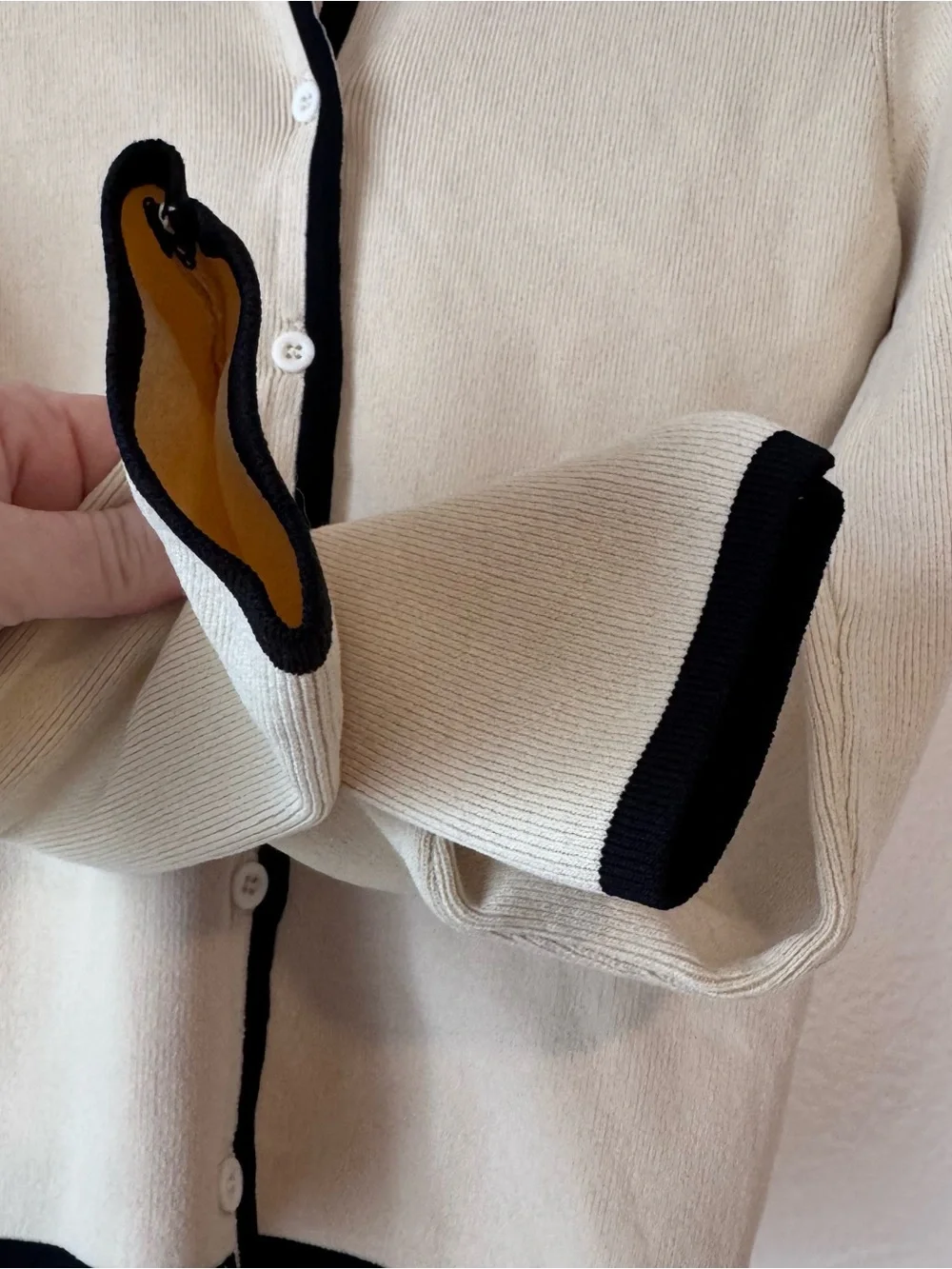 All the Ways Hollis Cardigan in Toast size S NWT